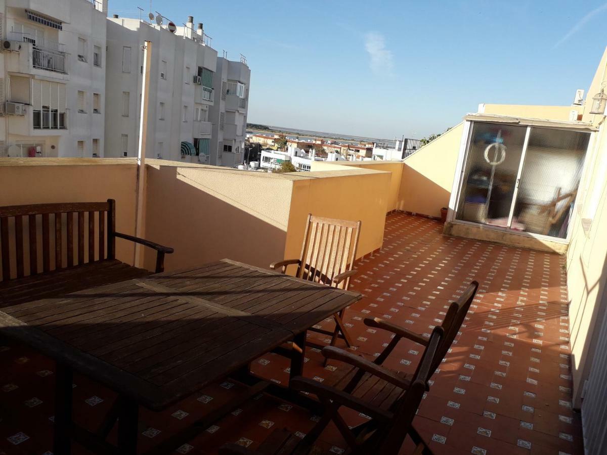 Апартаменты Atico Con Espectacular Terraza Con Vistas Magnificas A La Desembocadura Del Guadalquivir Санлукар-де-Баррамеда Экстерьер фото